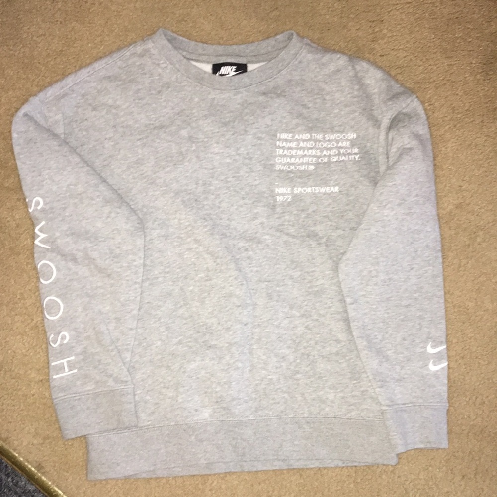 Nike crew neck sweatshirt